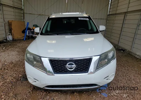 2015 Nissan Pathfinder S z USA, uszkodzony, nr VIN 5N1AR2MN2FC691854